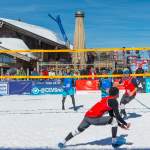 Baggern - CEV Snow Volleyball EM 2018 Wagrain