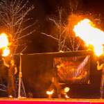 Secret Elements - Feuershow beim Winterfest Wagrain-Kleinarl 2015